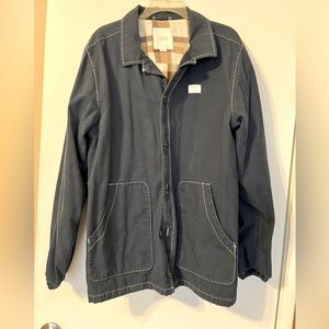 Men’s Van’s canvas material jacket with flannel lining